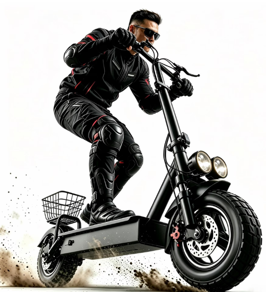 Electric Scooter with Seat donated by Tim Hemmen