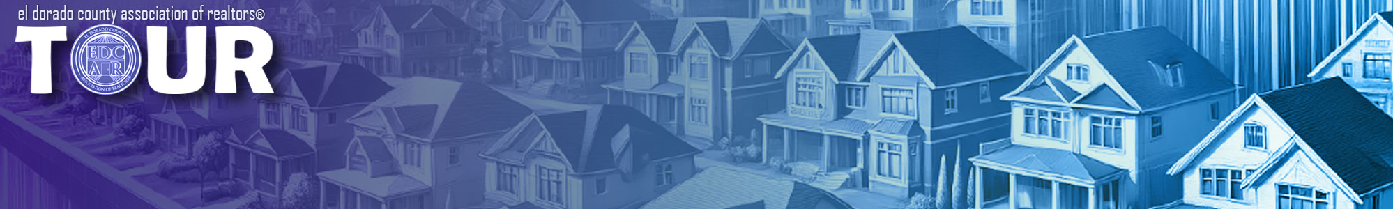 EDCAR Tour banner featuring El Dorado County homes